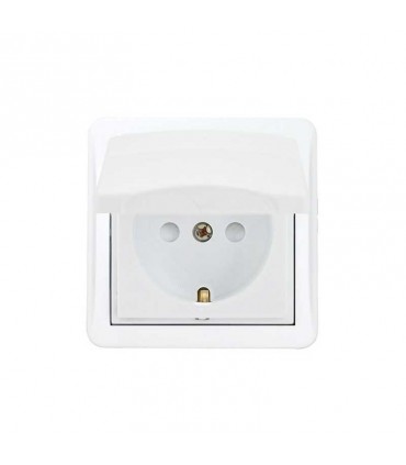 پریز ارت دار درب دار پارت الکتریک مدل شهاب 4059