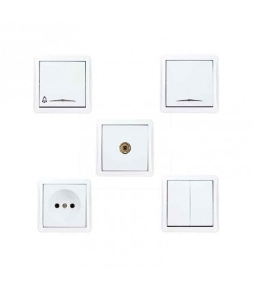 کلید و پریز جور پارت الکتریک مدل شهاب 4042