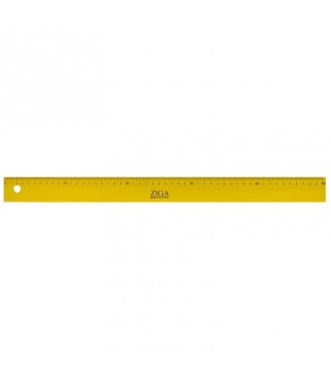 خط کش فلزی زیگا مدل RGB050 سایز 50 سانتی متر