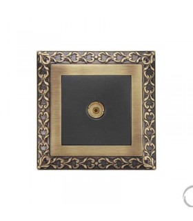 قاب تکی کلاسیک برنزی پارت الکتریک مدل 3896