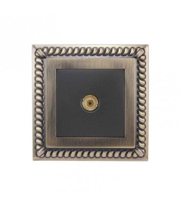 قاب تکی کلاسیک اشکی برنزی پارت الکتریک مدل 3898