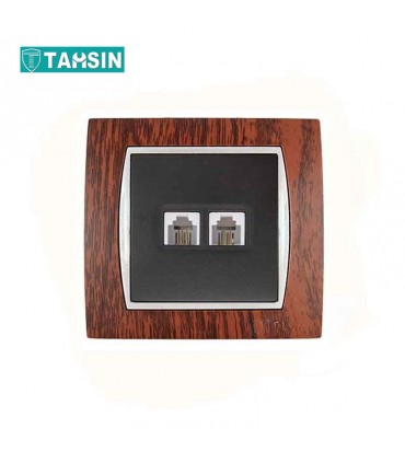 قاب پلی کربنات پارت الکتریک مدل آذین چوبی