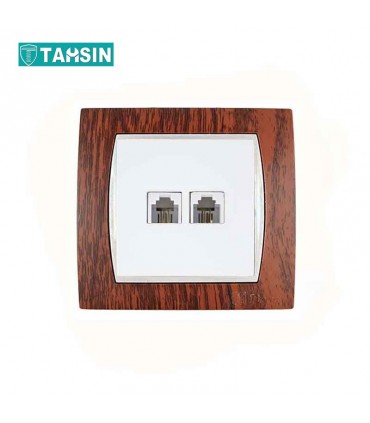 قاب پلی کربنات پارت الکتریک مدل آذین چوبی