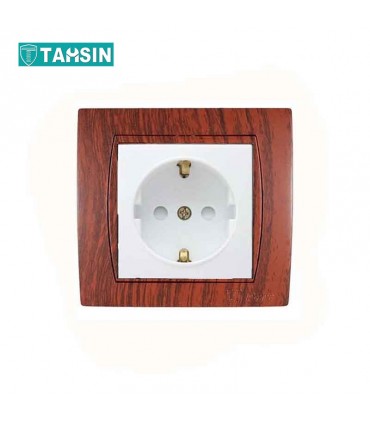 قاب پلی کربنات پارت الکتریک مدل آذین چوبی