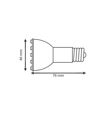 لامپ ال ای دی 3 وات آریا ترانور مدل hb24