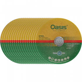 صفحه سنگ برش استیل اوسیس سایز 22*1.6*180 بسته 50 عددی