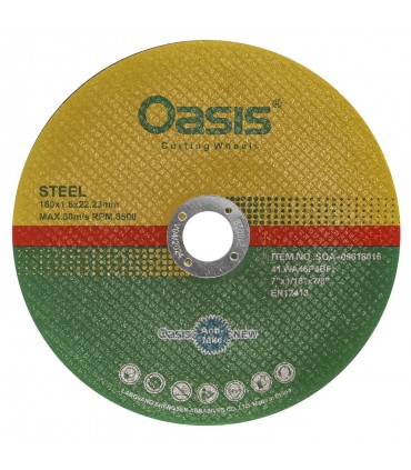 صفحه سنگ برش استیل اوسیس سایز 22*1.6*180