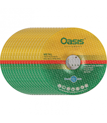 صفحه سنگ برش آهن اوسیس سایز 22*3*180 بسته 50 عددی