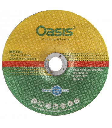 صفحه سنگ برش آهن اوسیس سایز 22*3*180