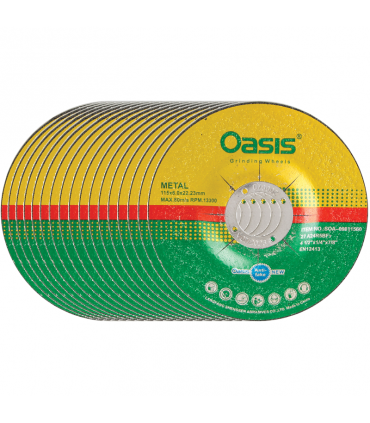 صفحه سنگ مینی ساب آهن اوسیس سایز 22*6*115 بسته 25 عددی