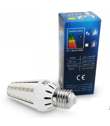 لامپ لوستری ال ای دی 4 وات آریا ترانور مدل ZB48