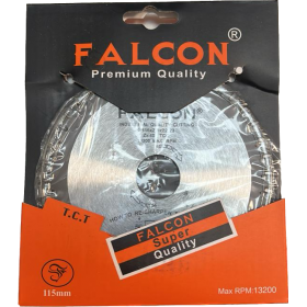 تیغ اره دیسکی ام دی اف بر/آلومینیوم بر فالکون سایز 115 میلی متر