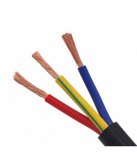کابل افشان 3 رشته (NYMHY) 3*50+25 سیمپود کلاف 100متری