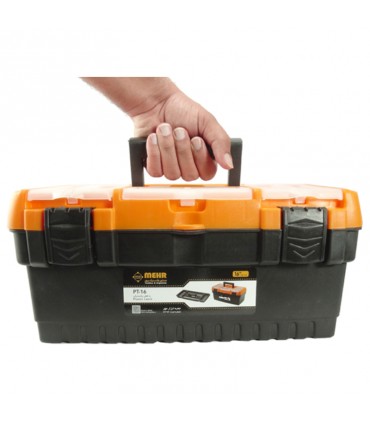 جعبه ابزار پلاستیکی مهر مدل PT16 کارتن 6 عددی