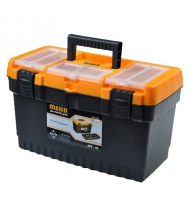 جعبه ابزار پلاستیکی مهر مدل JPT16 کارتن 6 عددی