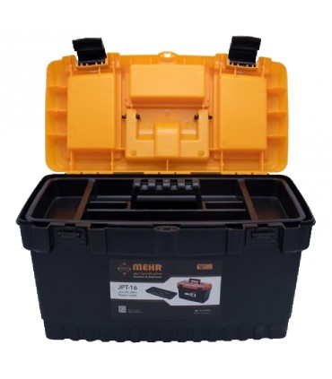 جعبه ابزار پلاستیکی مهر مدل JPT16 کارتن 6 عددی
