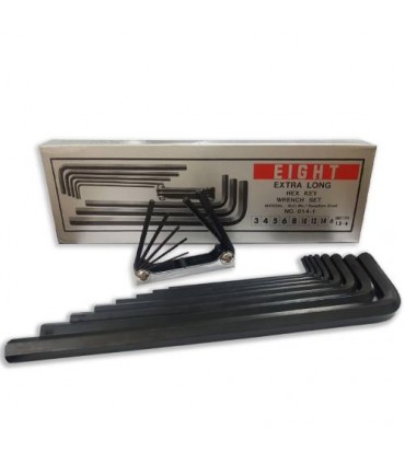 مجموعه 15 عددی آچار الن شش گوش ایت فوق بلند