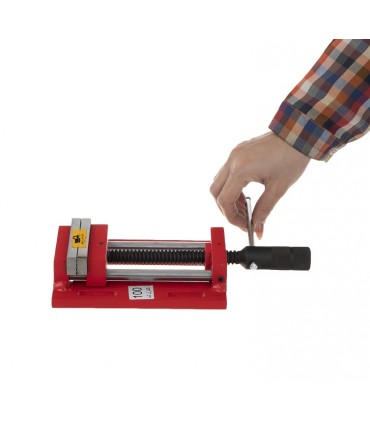 گیره زیر دریلی تخت فولادی سایز 100 میلی متر