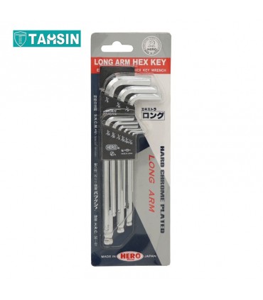 مجموعه 9 عددی آلن اینچی بلند هرو