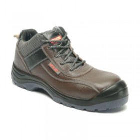 کفش ایمنی ساق بلند قهوه ای یحیی مدل Super3M-999
