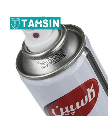 اسپری رنگ مشکی براق کاسپین وزن 295 گرم