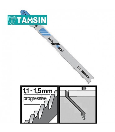 تیغه اره عمودبر بوش مدل T118A برای برش فلز