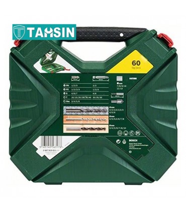 مجموعه 60 عددی سرپیچگوشتی و مته بوش مدل X.Line