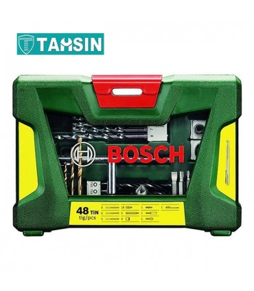 مجموعه 48 عددی سرپیچگوشتی و مته بوش مدل V.Line