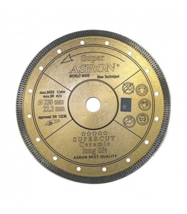 صفحه برش پرسلان آسرون  طلايي سايز  230