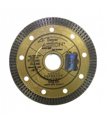 صفحه ميني برش پرسلان آسرون طلايي سايز 115