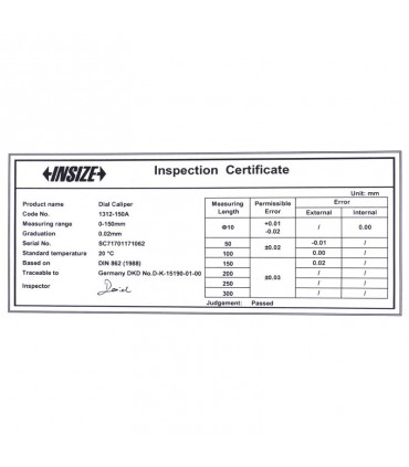 کولیس ساعتی اینسایز مدل 150A-1312