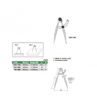 پرگار اینسایز مدل 300-7247