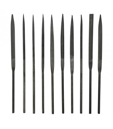 مجموعه 10 عددی سوهان زرگری NEEDLE