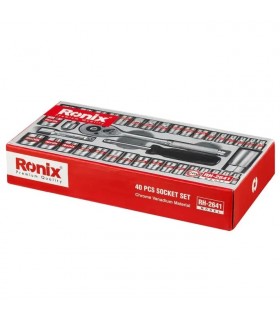 مجموعه 40 عددی بکس 3/8 اینچ رونیکس مدل RH-2641