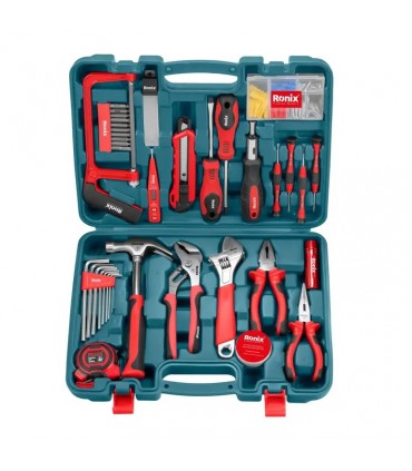 مجموعه 39 پارچه ابزار دستی رونیکس مدل RS-0004