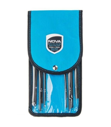 مجموعه 10 عددی آچار آلن نووا مدل NTK1146