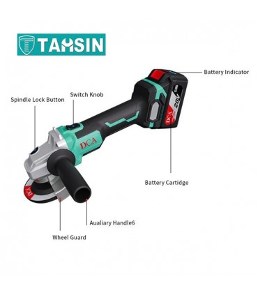 مینی فرز شارژی دی سی ای مدل ADSM03-125EM