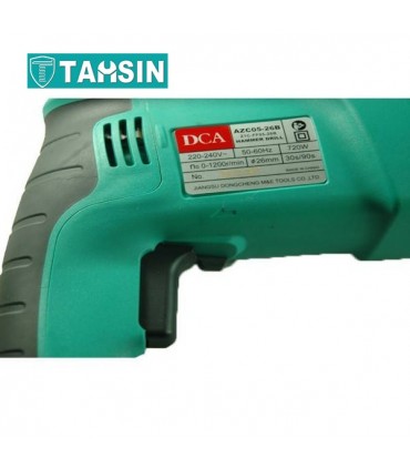 دریل بتن کن چهارشیار دی سی ای مدل AZC05-26B