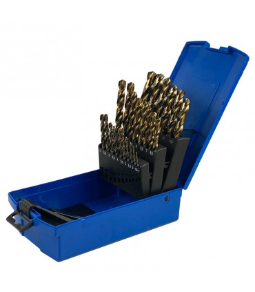 مجموعه 25 عددی مته نیمدار ALATA سایز 13-1 میلی متر