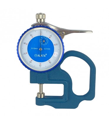ضخامت سنج اهرمی ساعتی آلاتا کورس 1 دقت 0/01 میلی متر