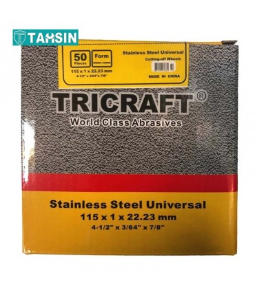 صفحه ميني برش  استيل تري كرافت  سایز  1*115 میلی متر