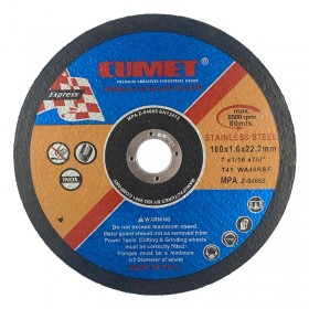 صفحه سنگ استیل بر CUMET سایز 22.2*1.6*180