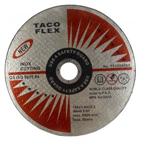 صفحه سنگ برش استیل بر تاکو فلکس سایز 22.2*1.6*180