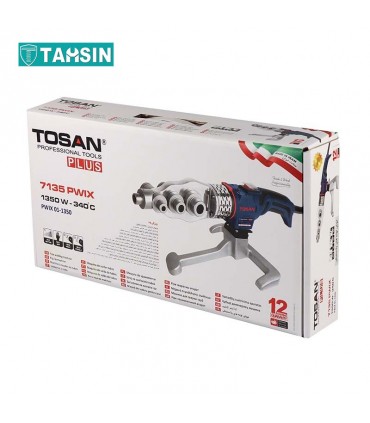 اتو لوله پلاستیکی توسن مدل 7135PWIX