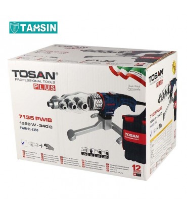 اتو لوله پلاستیکی توسن مدل 7135PWIB