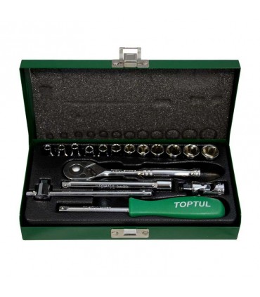 مجموعه 17 عددی آچار بکس تاپ تول مدل GCAD1701