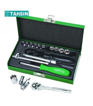 مجموعه 17 عددی آچار بکس تاپ تول مدل GCAD1701