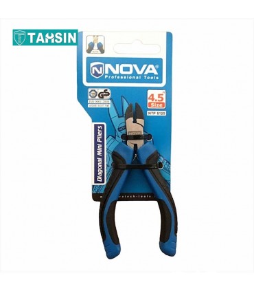 انبر سیم چین نووا مدل NTP 8120 سایز ۴.۵ اینچ