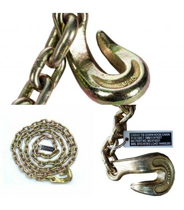 زنجیر 3تن کششی قلاب ذار صافکاری