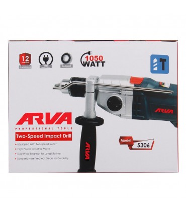 دریل گیربکسی آروا ARVA مدل 5306(1050 وات)